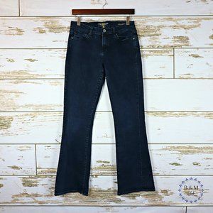 Lucky Brand Women's Sz 8 Sofia Boot Dark Wash Jean